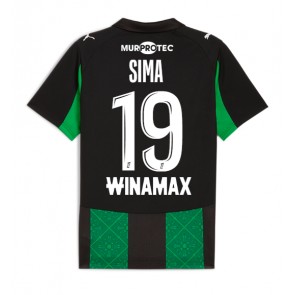 RC Lens Abdallah Sima #19 Replik Auswärtstrikot 2025-26 Kurzarm